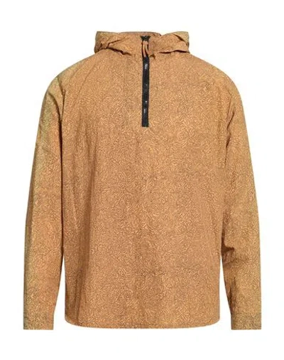 Tombolini Man Jacket Mustard Size 38 Nylon In Yellow