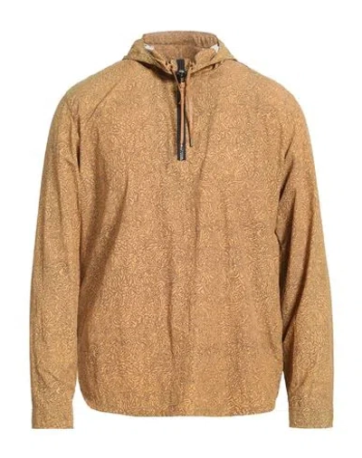 Tombolini Man Jacket Sand Size 38 Nylon In Nude