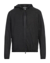 Tombolini Man Jacket Charcoal Size 44 Viscose, Polyamide, Elastane In Grey