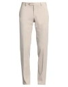 Tombolini Man Pants Beige Size 38 Cotton, Polyamide, Elastane In Beige