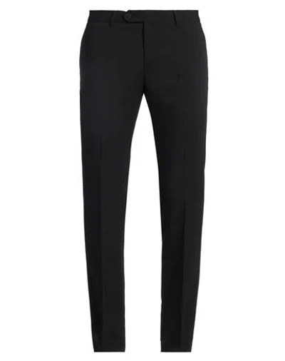 Tombolini Man Pants Black Size 32 Polyester, Viscose, Elastane