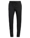 Tombolini Man Pants Black Size 34 Cotton, Polyamide, Elastane In Black