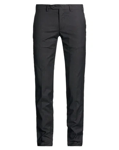 Tombolini Man Pants Black Size 38 Virgin Wool, Cotton