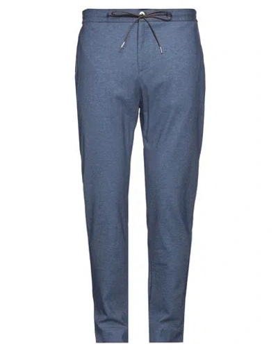 Tombolini Man Pants Blue Size 44 Cotton In Gray