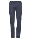 Tombolini Man Pants Blue Size 44 Cotton, Polyamide, Elastane In Blue