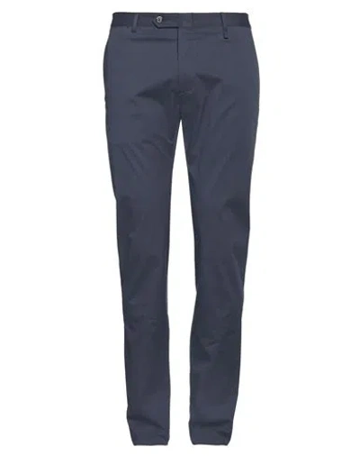 Tombolini Man Pants Blue Size 44 Cotton, Polyamide, Elastane