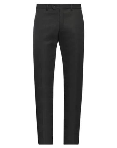 Tombolini Man Pants Dark Brown Size 40 Cotton