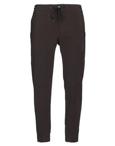 Tombolini Man Pants Dark Brown Size 40 Cotton, Polyamide, Elastane