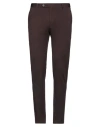 Tombolini Man Pants Dark Brown Size 44 Polyamide, Elastane In Brown