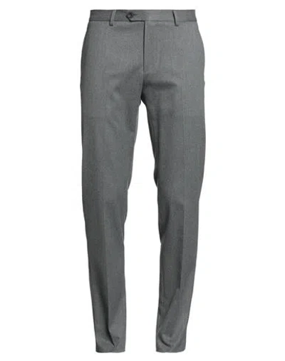 Tombolini Man Pants Grey Size 32 Polyester, Viscose, Elastane In Gray