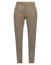 Tombolini Man Pants Khaki Size 30 Cotton, Polyester In Beige