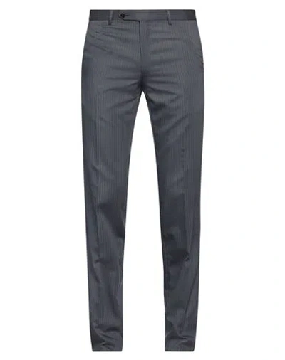 Tombolini Man Pants Lead Size 32 Virgin Wool, Polyester In Grey