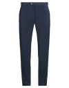 Tombolini Man Pants Midnight Blue Size 44 Virgin Wool, Polyester, Polyamide, Elastane In Blue