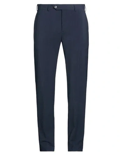 Tombolini Man Pants Midnight Blue Size 44 Virgin Wool, Polyester, Polyamide, Elastane
