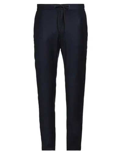 Tombolini Man Pants Navy Blue Size 44 Virgin Wool