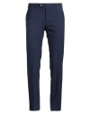 Tombolini Man Pants Navy Size 40 Virgin Wool, Elastane