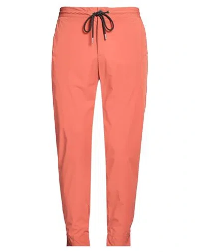 Tombolini Man Pants Rust Size 38 Polyamide, Elastane In Pink