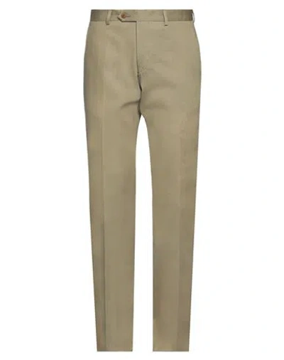 Tombolini Man Pants Sage Green Size 40 Cotton