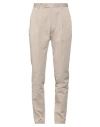 Tombolini Man Pants Sand Size 40 Cotton, Polyester In Beige