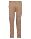 Tombolini Man Pants Sand Size 40 Cotton, Polyamide, Elastane In Beige