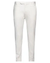 Tombolini Man Pants White Size 40 Polyamide, Elastane