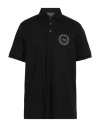 Tombolini Man Polo Shirt Black Size Xxl Cotton