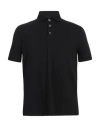 Tombolini Man Polo Shirt Black Size Xxl Cotton, Elastane