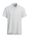Tombolini Man Shirt Sand Size 15 ¾ Cotton, Linen In Beige