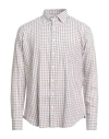 Tombolini Man Shirt Sand Size 17 ½ Cotton, Linen In Neutral