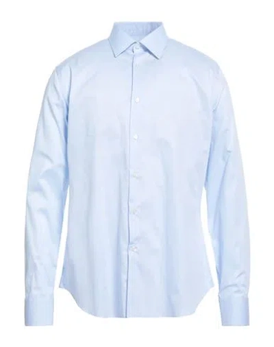 Tombolini Man Shirt Sky Blue Size 17 ½ Cotton