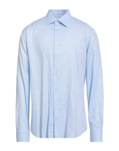 Tombolini Man Shirt Sky Blue Size 17 ½ Cotton