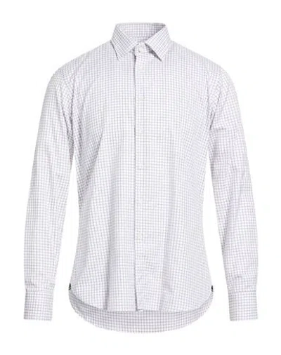 Tombolini Man Shirt White Size 16 ½ Linen