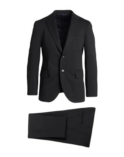 Tombolini Man Suit Black Size 42 Polyester, Elastane
