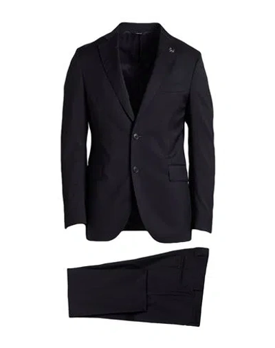 Tombolini Man Suit Black Size 48 Virgin Wool