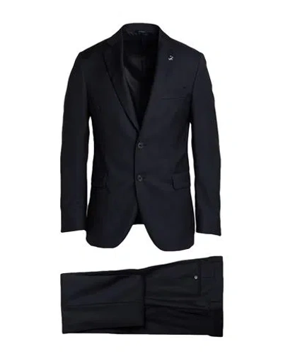Tombolini Man Suit Black Size 50 Virgin Wool
