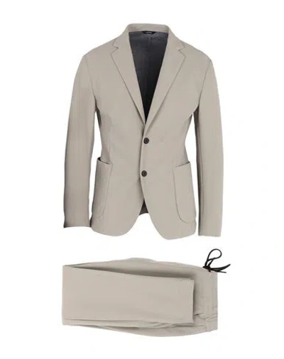 Tombolini Man Suit Grey Size 44 Cotton, Polyamide, Elastane