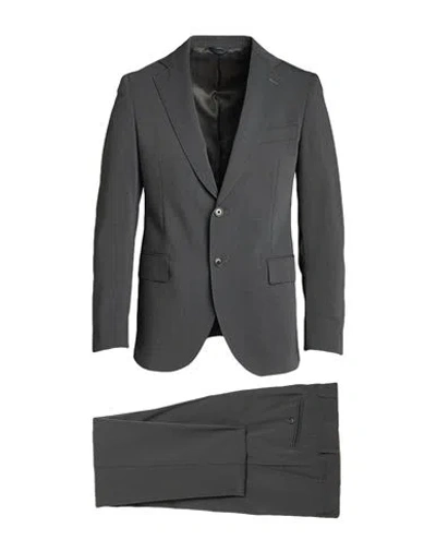 Tombolini Man Suit Grey Size 46 Polyester, Viscose, Elastane In Gray