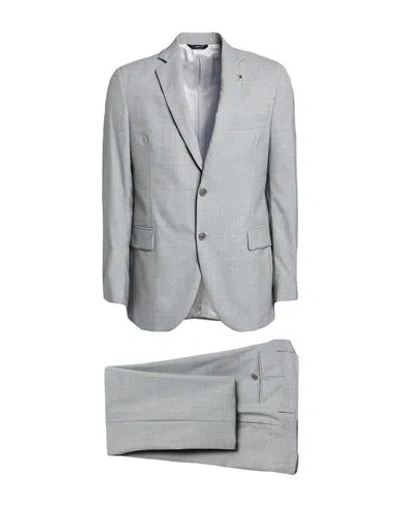 Tombolini Man Suit Light Grey Size 50 Virgin Wool