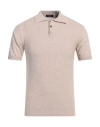 Tombolini Man Sweater Beige Size 42 Cotton