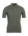 Tombolini Man Sweater Military Green Size 40 Cotton