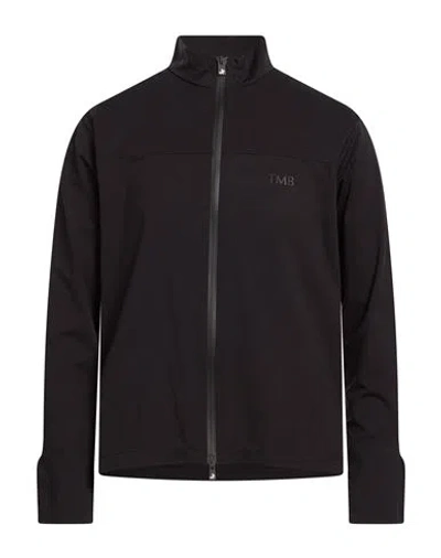 Tombolini Man Sweatshirt Black Size 46 Polyamide, Elastane