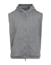 Tombolini Man Sweatshirt Grey Size 42 Virgin Wool, Polyamide, Elastane In Gray
