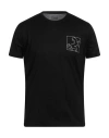 Tombolini Man T-shirt Black Size 3xl Cotton In Black
