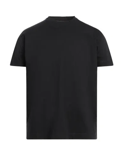 Tombolini Man T-shirt Black Size 3xl Cotton