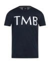 Tombolini Man T-shirt Navy Size Xl Cotton In Navy