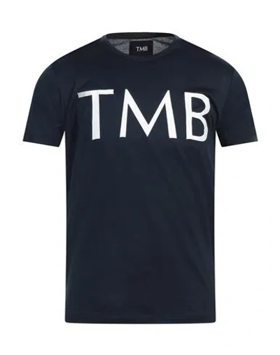 Tombolini Man T-shirt Navy Size Xl Cotton