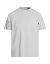 Tombolini Man T-shirt Light Grey Size Xxl Polyamide, Elastane In Gray
