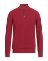 Tombolini Man Turtleneck Brick Size 42 Cotton In Red