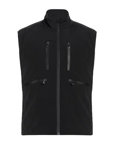 Tombolini Man Vest Black Size 40 Polyamide, Elastane