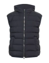 Tombolini Man Vest Midnight Blue Size 46 Polyester In Black